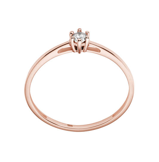  Rings - Solitaire Classique - 0.1ct