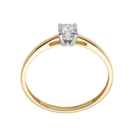  Rings - Solitaire Moderne - 0.3ct