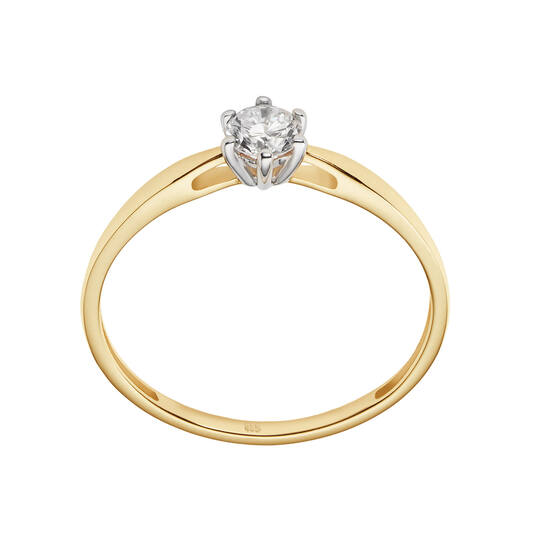  Ringe - Solitaire Classique - 0.3ct