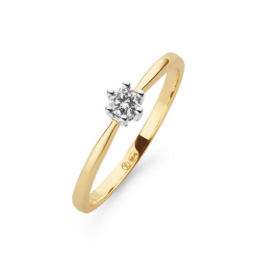 Ringen - Solitaire Elite - 0.15ct