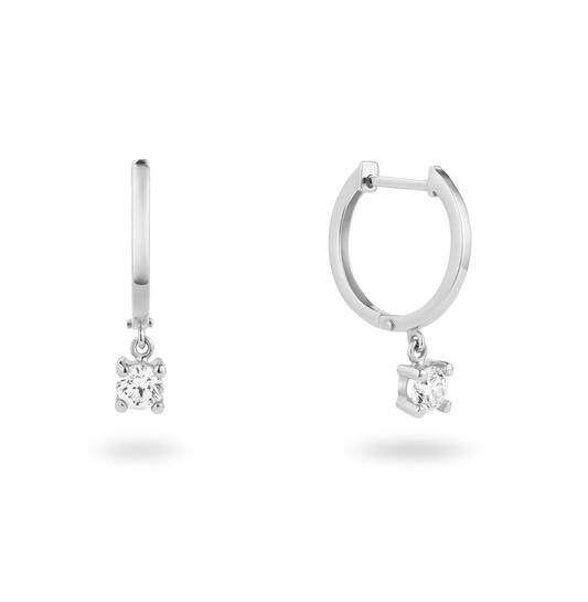  Ohrringe - Solitaire Moderne - 0.3ct