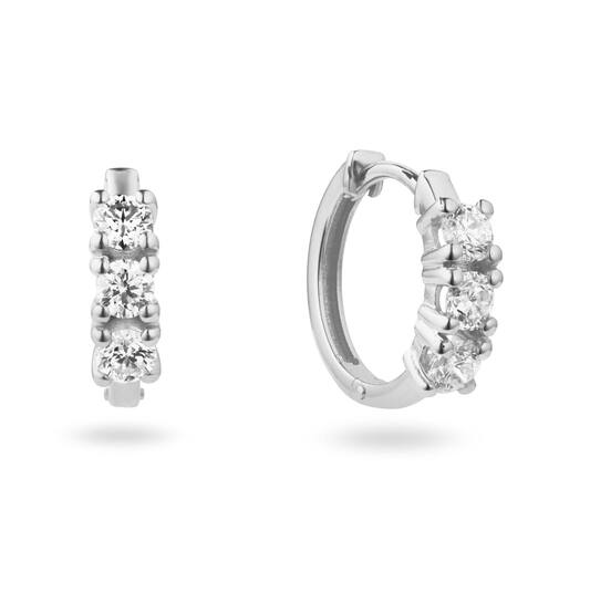  Ohrringe - Memoire - 0.6ct