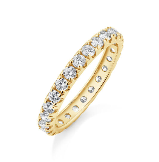  Rings with stone - Alliance - 0.1ct
