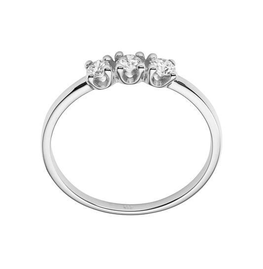 Bagues pierre - Memoire - 0.3ct