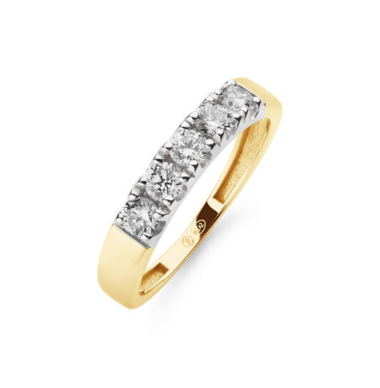  Bagues - Alliance - 0.75ct