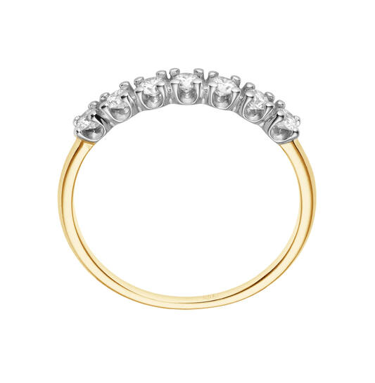  Ringen met steen - Memoire - 0.35ct