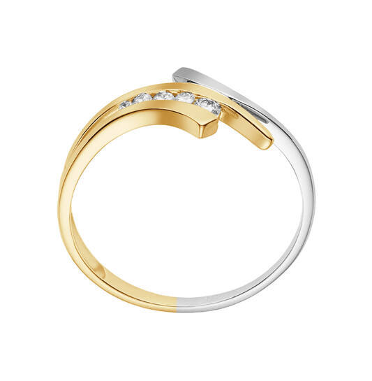  Ringe mit Stein - Infini - 0.11ct