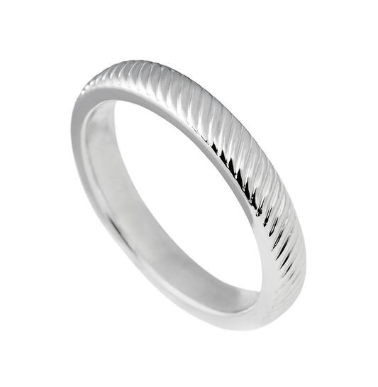  Ringe mit Stein - Silber - Zirkonia