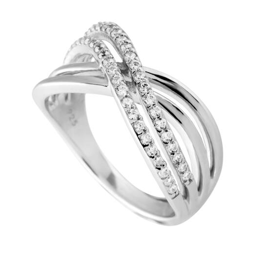  Rings with stone - Silver - Zirconia