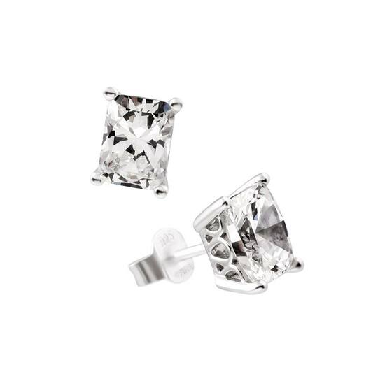  Ohrstecker - Silber - Zirkonia
