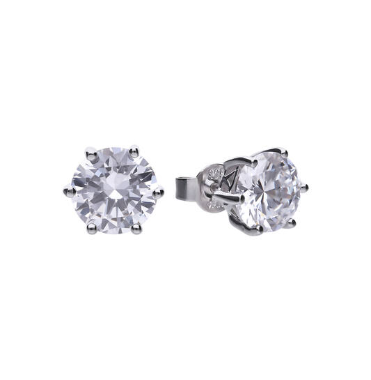  Ear studs - Silver - Zirconia