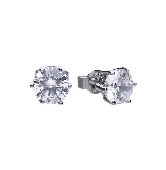  Ear studs - Silver - Zirconia
