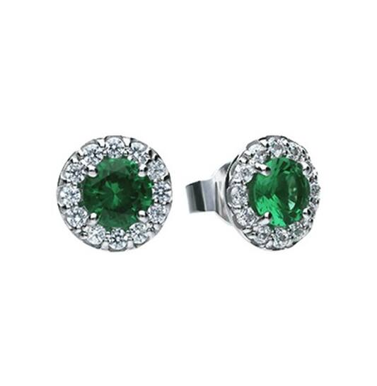  Ear studs - Silver - Zirconia