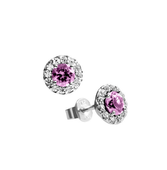  Ohrstecker - Silber - Zirkonia