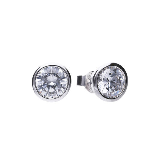  Ohrstecker - Silber - Zirkonia