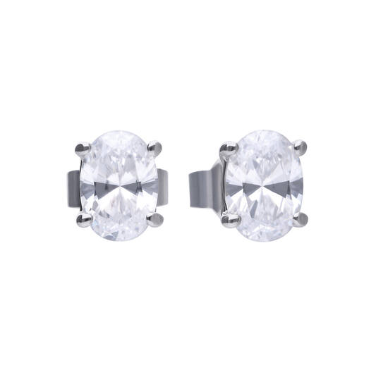  Ohrstecker - Silber - Zirkonia