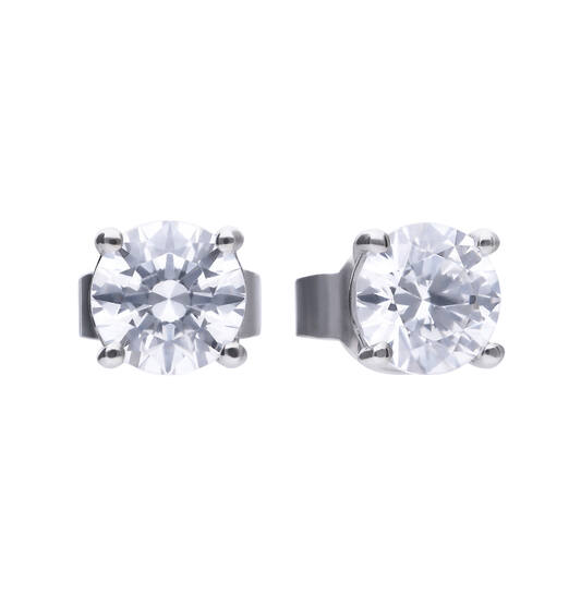  Ear studs - Silver - Zirconia