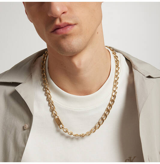  Link necklaces - Steel - 60cm