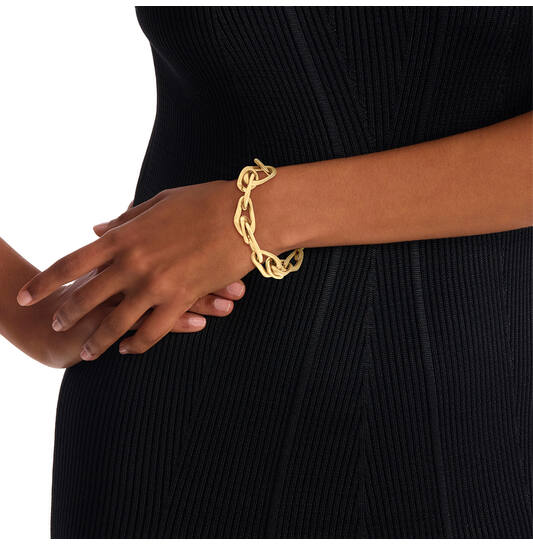  Link bracelets - Steel - 17,5cm