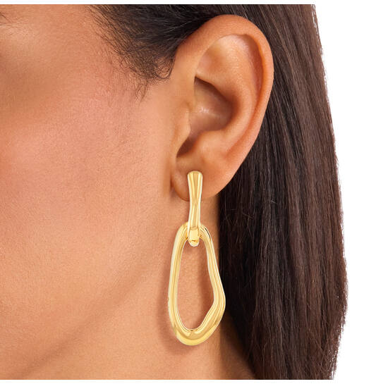  Pendant earrings - Steel - 5cm