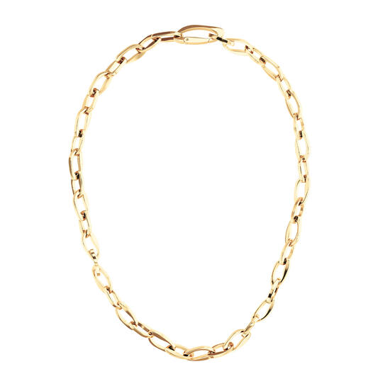 Schakelcollier - Staal - 40cm