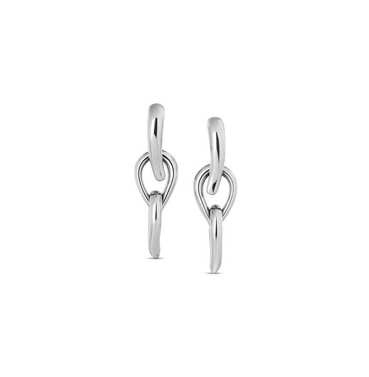  Boucles d'oreilles pendantes - Acier - 5cm