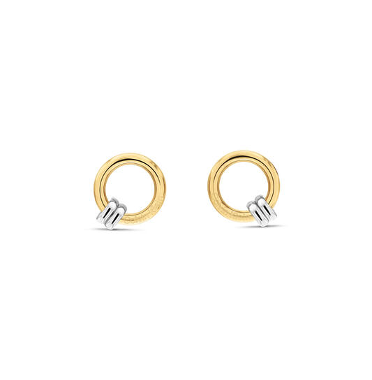  Boucles d'oreilles à puces - Acier - 1,5cm