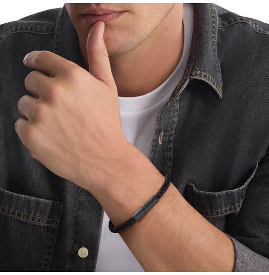  Bracelets en cuir - Cuir - 19,5cm