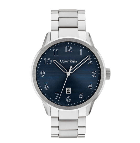  Minimalistic Pilot - Ø42 - Silberfarbig