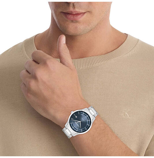  CK ICONIC AUTOMATIC - Ø40 - Argenté