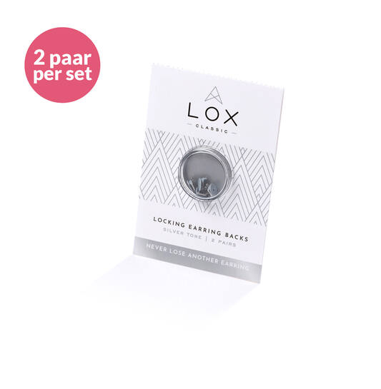 Lox Safety Poussettes - Zilverkleurig - Per 12 sets