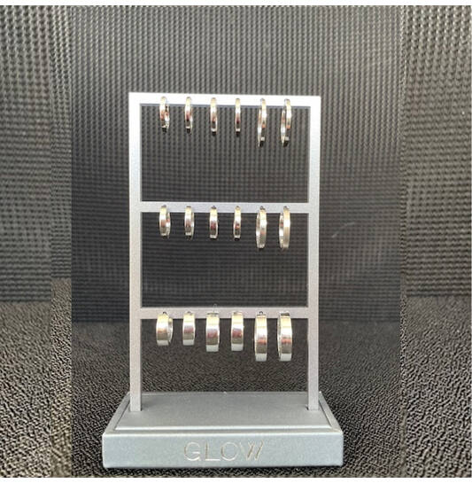 Beste klapoorringen Zilver set 1