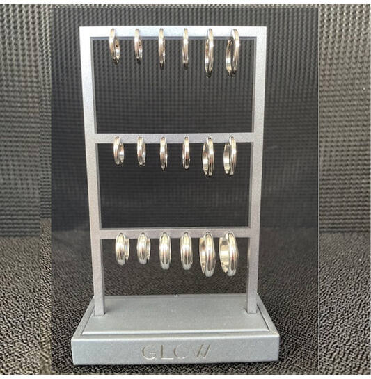Beste klapoorringen Zilver set 2