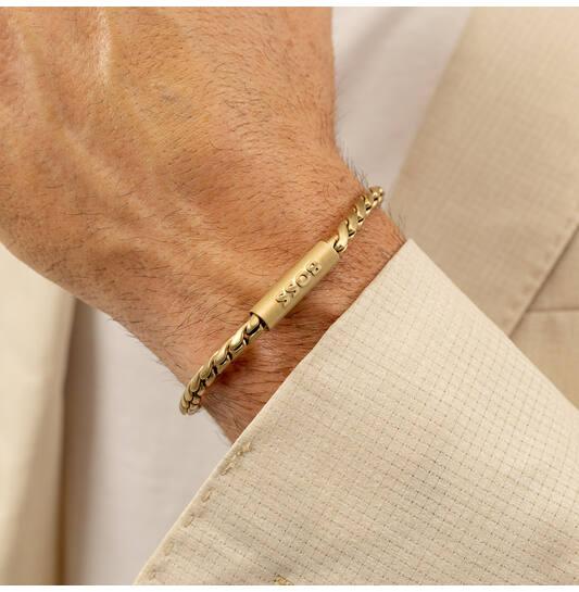  Gliederarmbänder - Stahl - 19cm