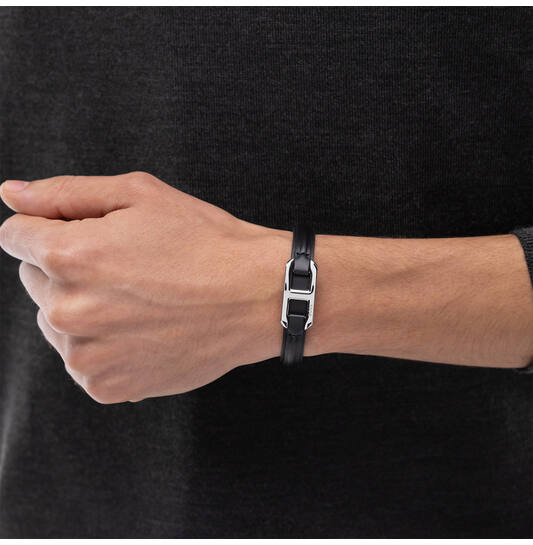  Armband - Leer - 19cm