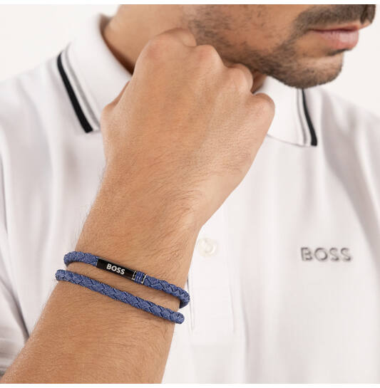   bracelet tressé - Plastique - 19cm
