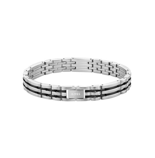  Gliederarmbänder - Stahl - 19cm