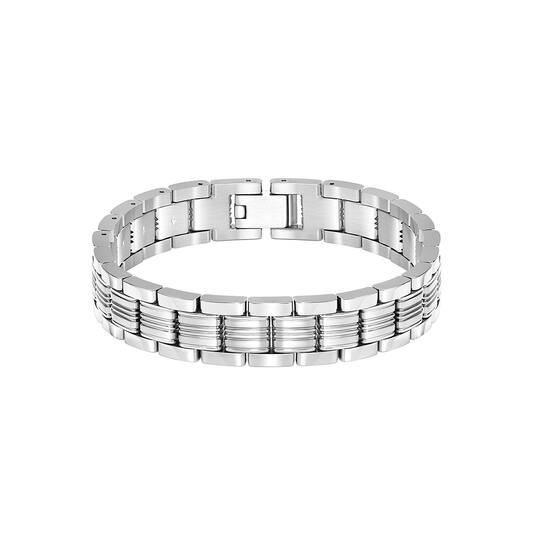  Gliederarmbänder - Stahl - 19cm