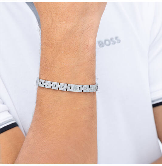  Link bracelets - Steel - 19cm