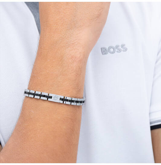  Link bracelets - Steel - 19cm