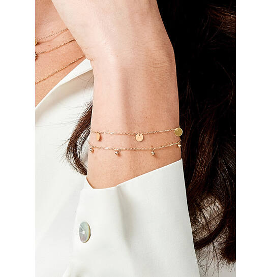 Discs Bracelet - 5mm - 16-17-18cm - 585