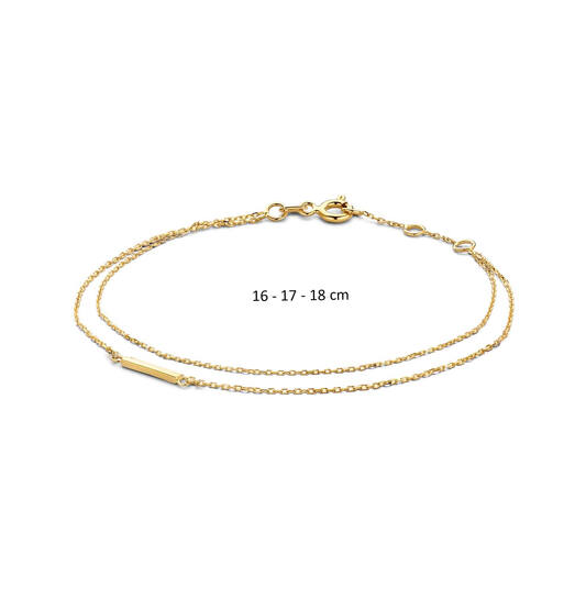 Double Trouble Bracelet - 16-17-18cm - 585