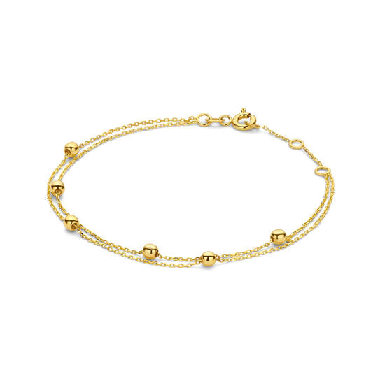 Double Bubble Bracelet - 16-17-18cm - 585