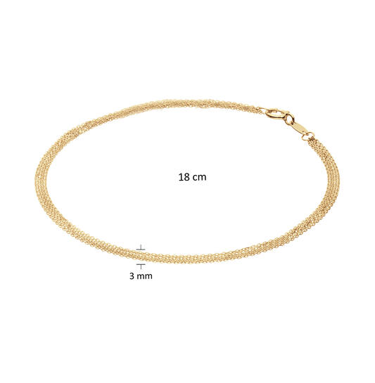 Waterfall Bracelet - 18cm - 585