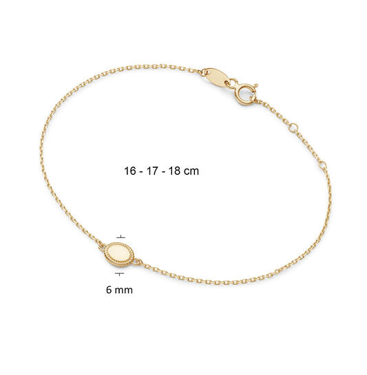 Jackie Amsterdam Bracelet - 16-17-18cm - 585