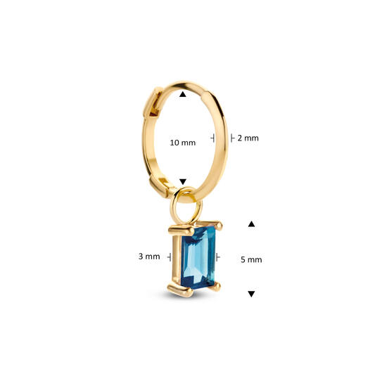 Medina Topaz Earcharm - 5x3mm - 585