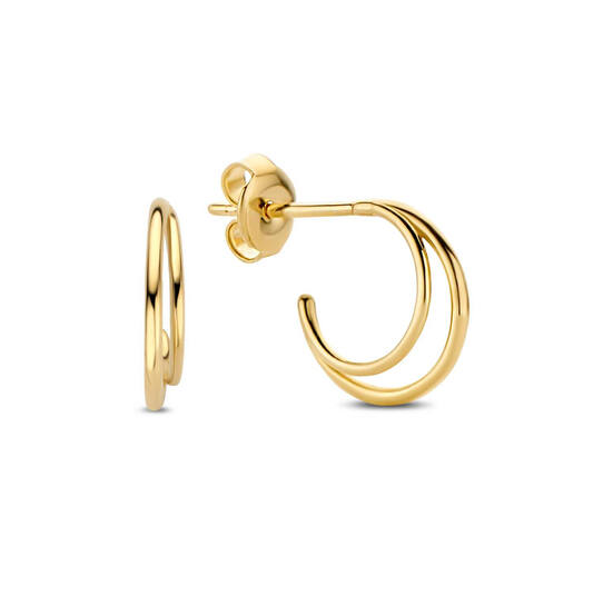 Twin Hoops - 9x11mm - 585