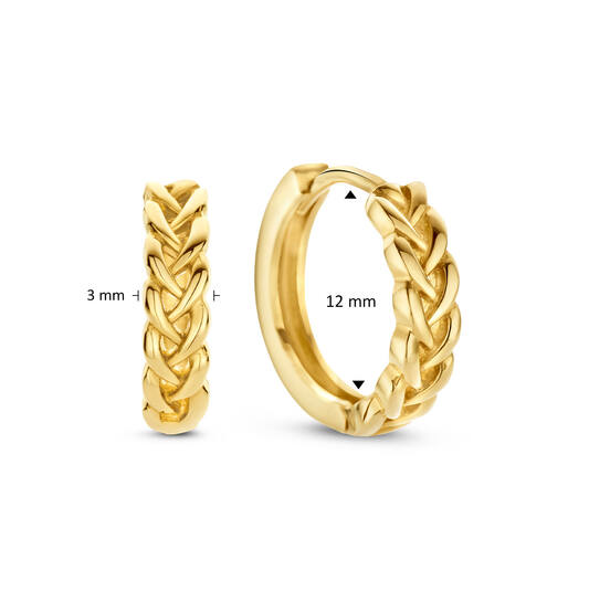 Petit Sablon Hoops - 12mm - 585