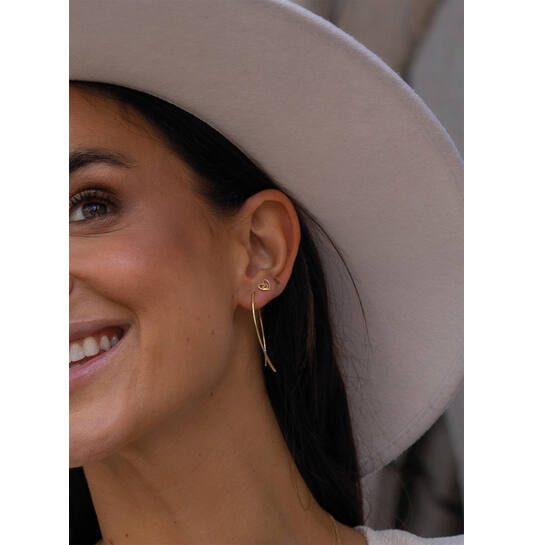 Mayfair Earrings - 4cm - 585