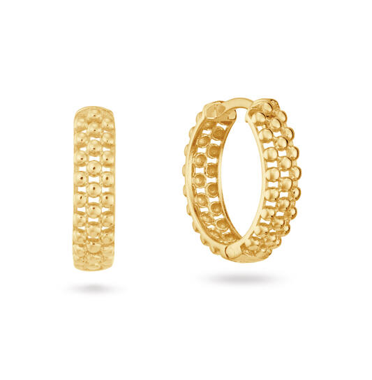 Jackie Ariane Hoops - 14mm - 585